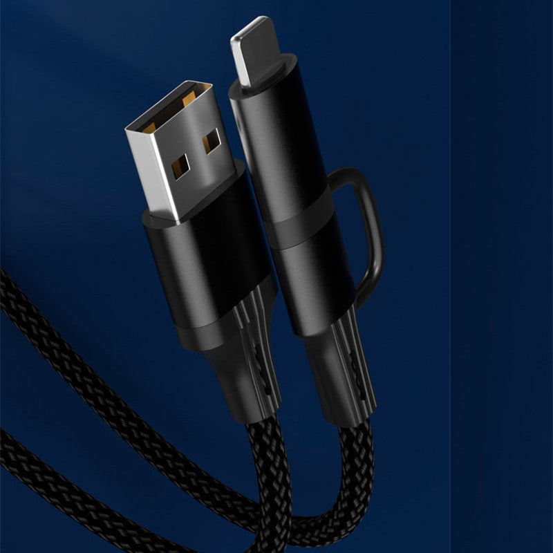 60W Multi-Head Multifunctional Charging Cable