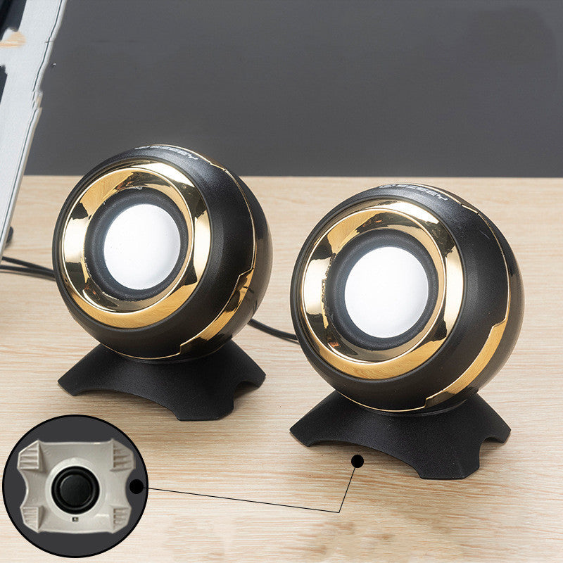 Stereo Mini Multimedia Speakers for Laptop Desktop Office Home Use