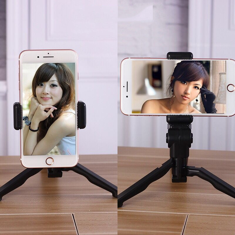 Apple-Compatible Portable Mini Folding Tripod Stand