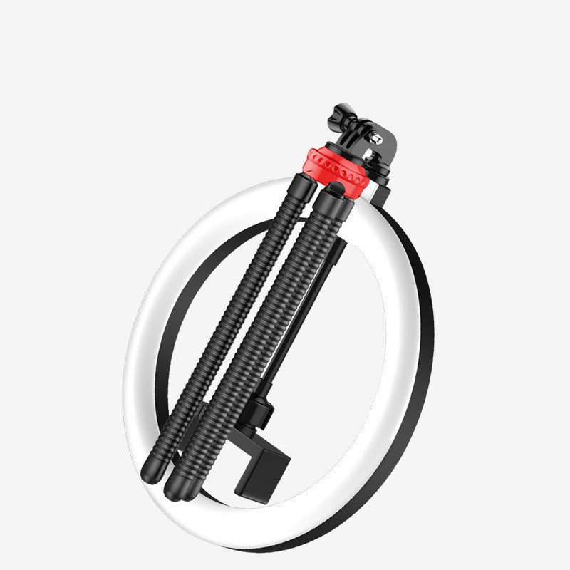 10-Inch LED Ring Light with Desktop Tripod for Apple Devices