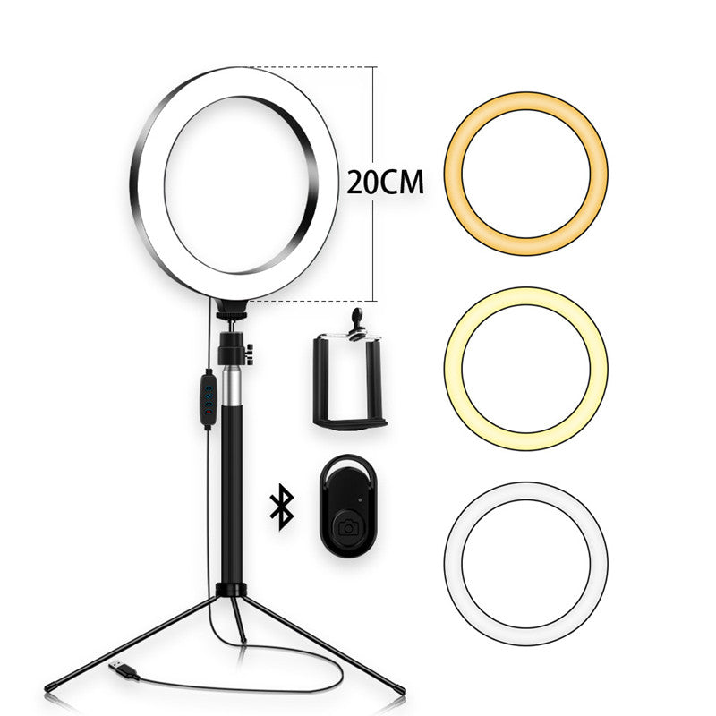 LED Fill Light Social Media Bracket Stand for Content Creation