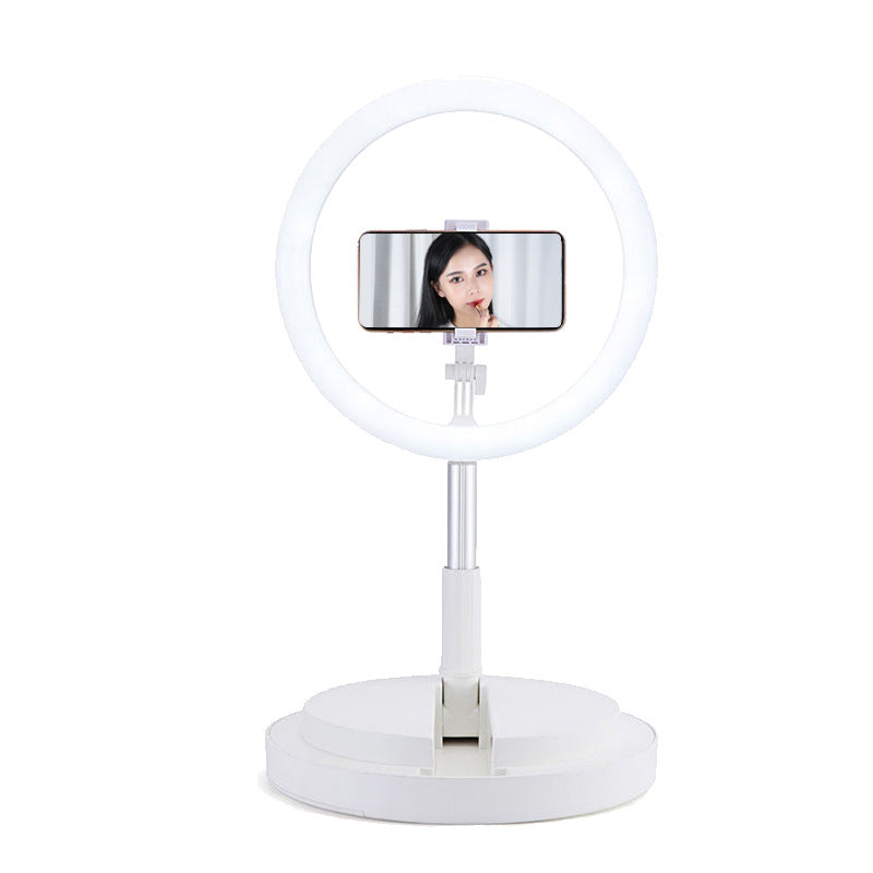 10-Inch Dimmable LED Ring Light with Tripod for YouTube Vlogging And Photography