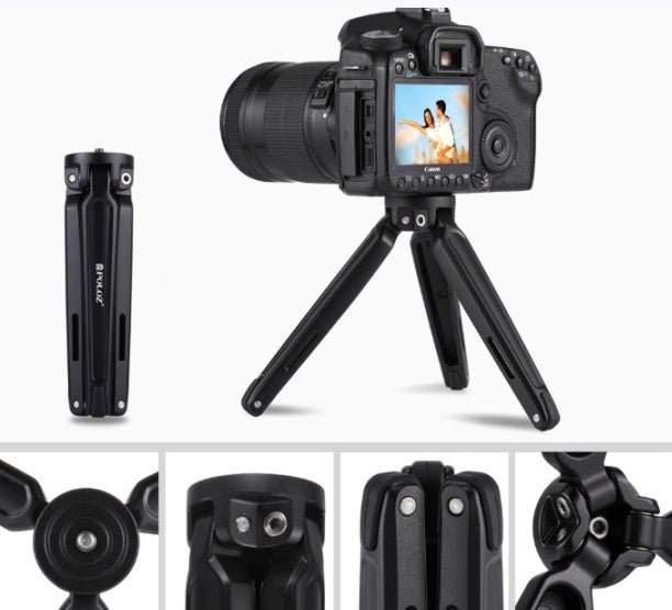 Compatible With Apple Mobile Phone Metal Mini Desktop Tripod