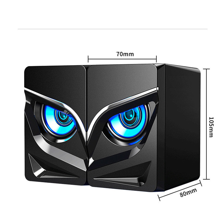 Compact Desktop USB Bluetooth Soundbar Speaker