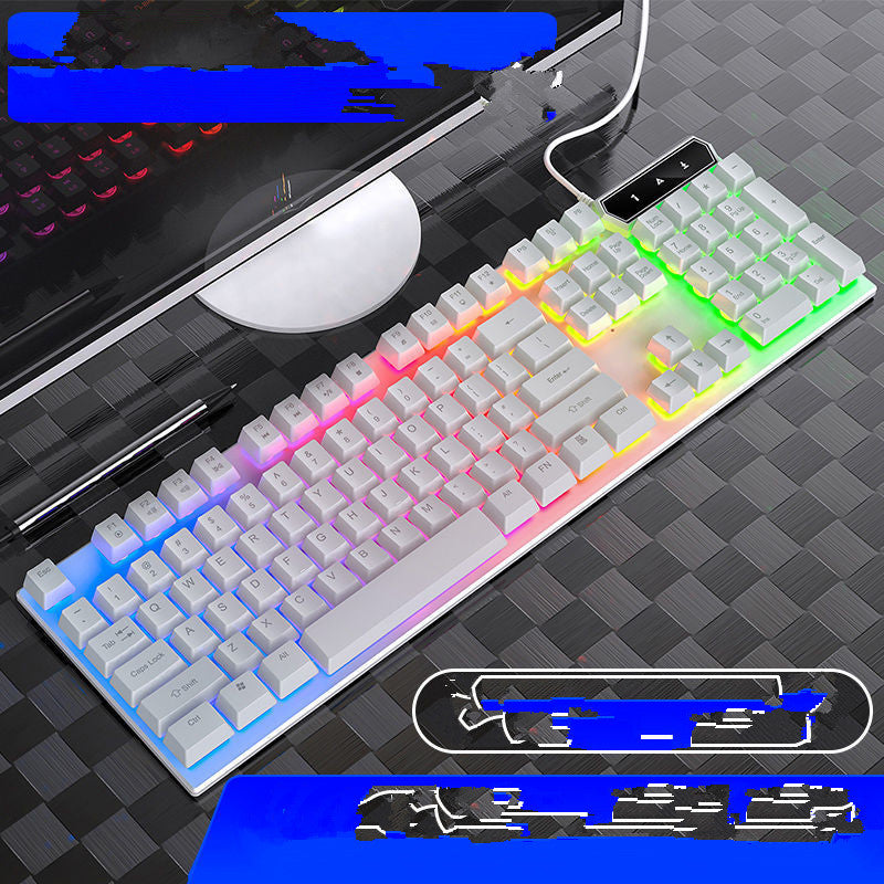 Wired Gaming Keyboard And Mouse Set for Desktop And Laptop Use