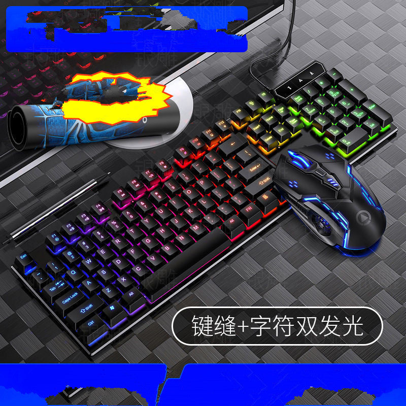 Wired Gaming Keyboard And Mouse Set for Desktop And Laptop Use