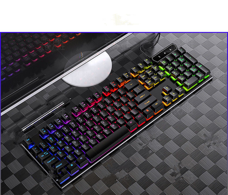 Wired Gaming Keyboard And Mouse Set for Desktop And Laptop Use