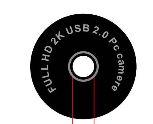 USB 1080P HD Computer Camera with Fill Light for Streaming