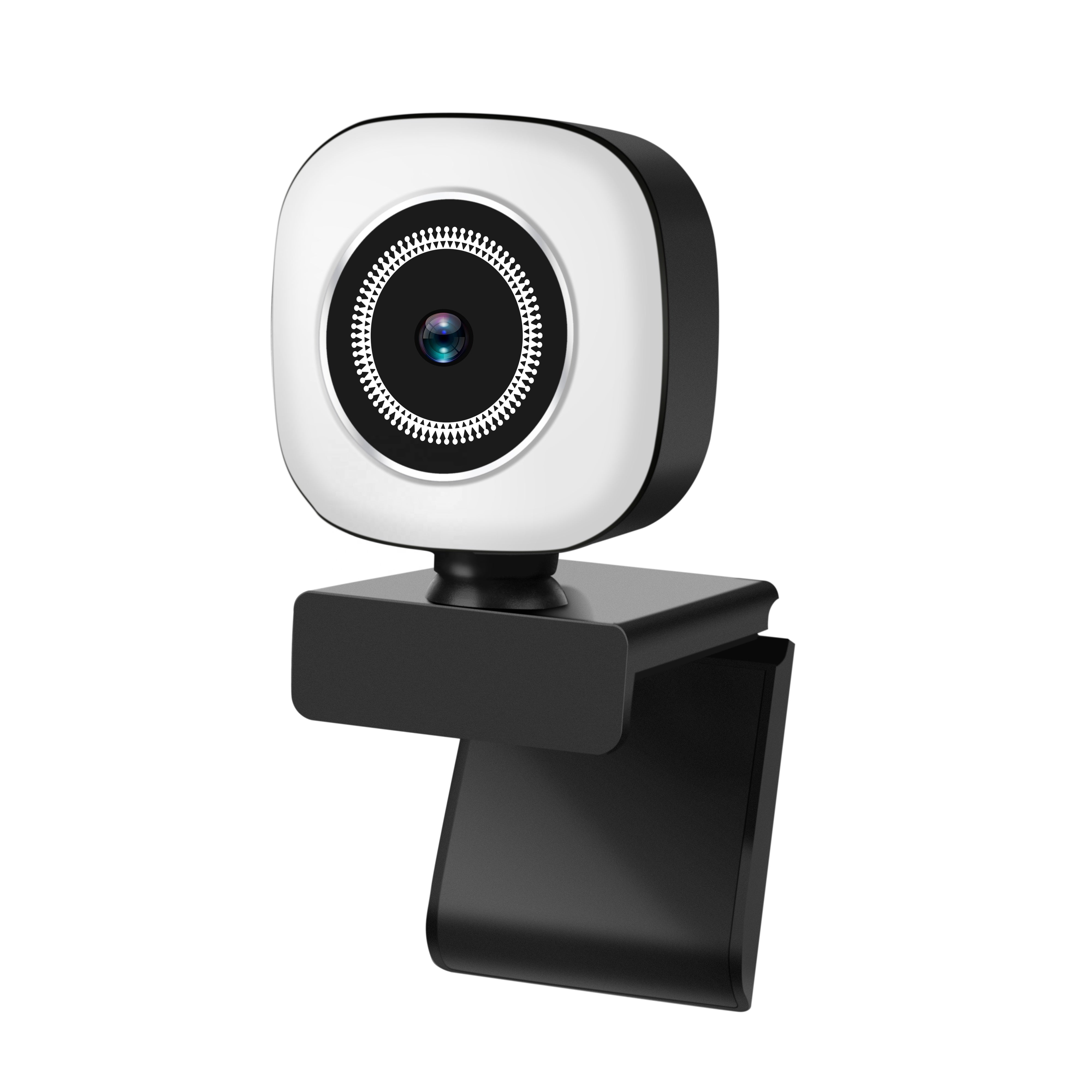 4K HD USB Webcam with Beauty Light for Live Streaming And Video Calls