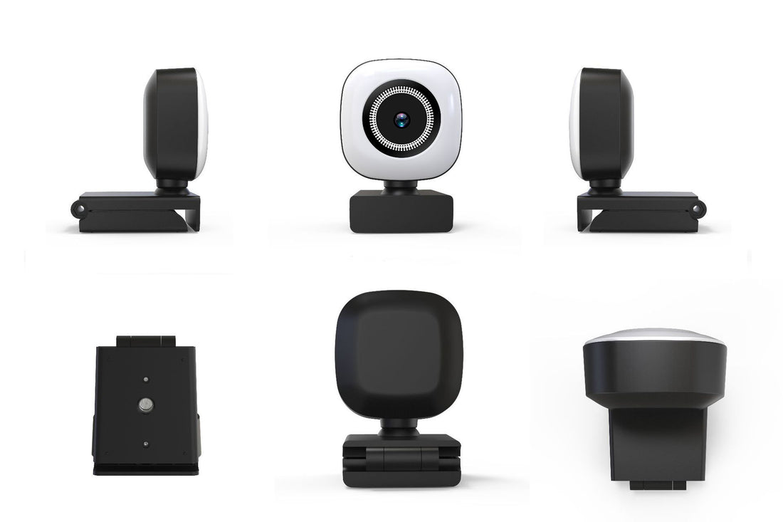 4K HD USB Webcam with Beauty Light for Live Streaming And Video Calls