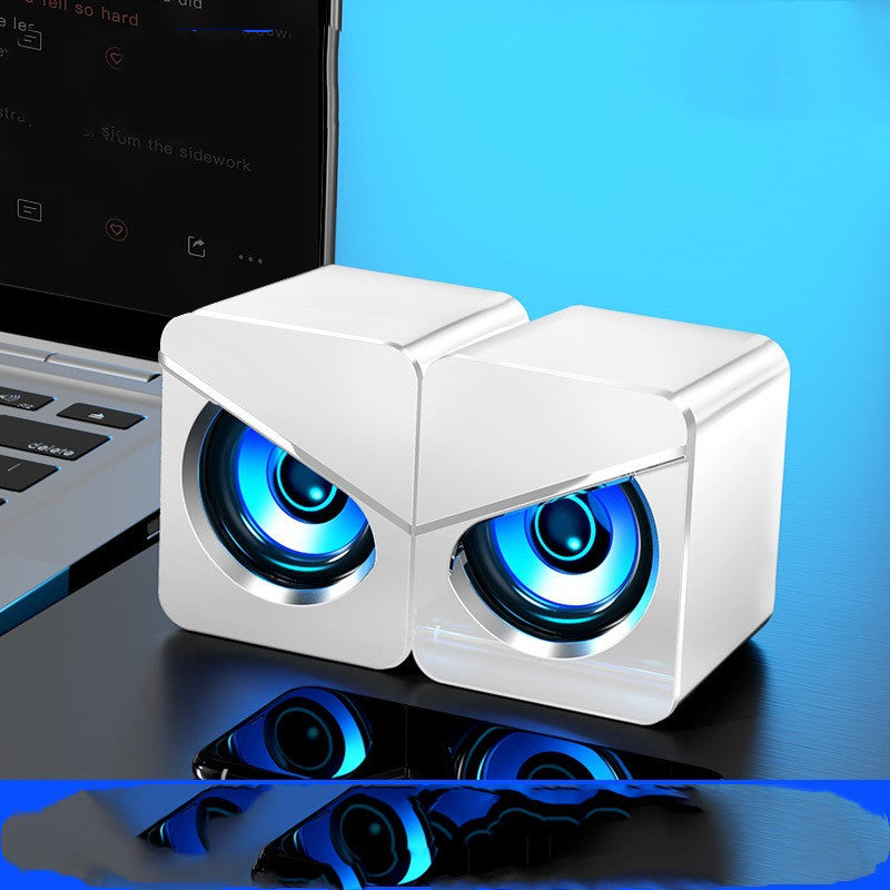 Laptop Small USB Multimedia Desktop Office Speaker With Subwoofer