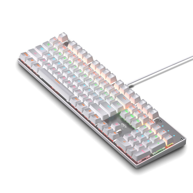 USB Wired Luminous Punk Gaming Keyboard for Computer
