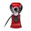 USB 1080P HD Computer Webcam with Light for Video Conference And Live Streaming