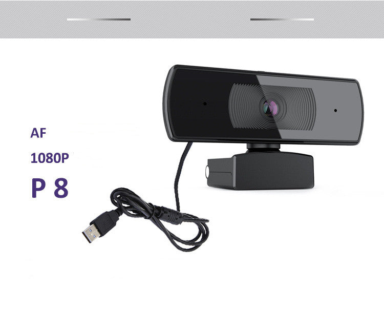 4K HD Autofocus USB Computer Camera with Microphone And Cover