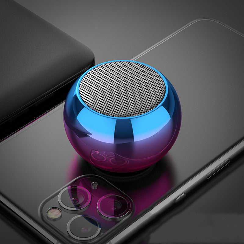 M3 Colorful Mini Steel Cannon Bluetooth Speaker With U Disk Support
