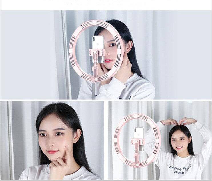 10-Inch Dimmable LED Ring Light with Tripod for YouTube Vlogging And Photography