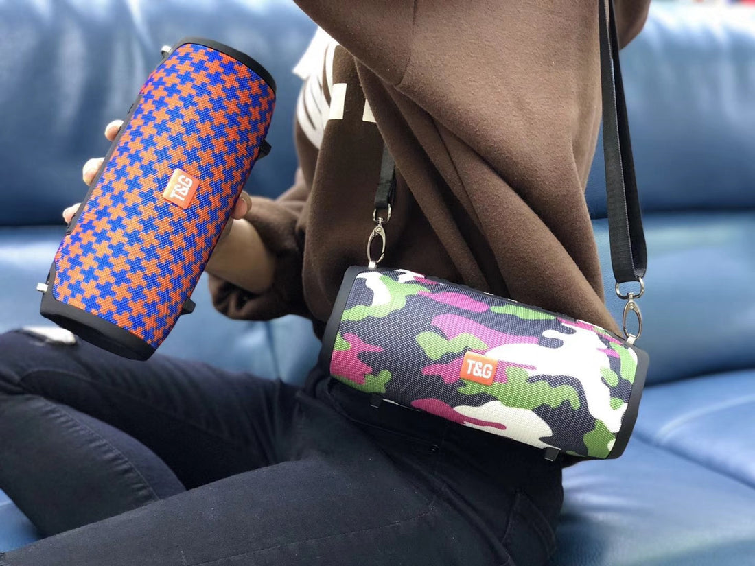 Fabric Cloth Wireless Bluetooth Speaker Portable