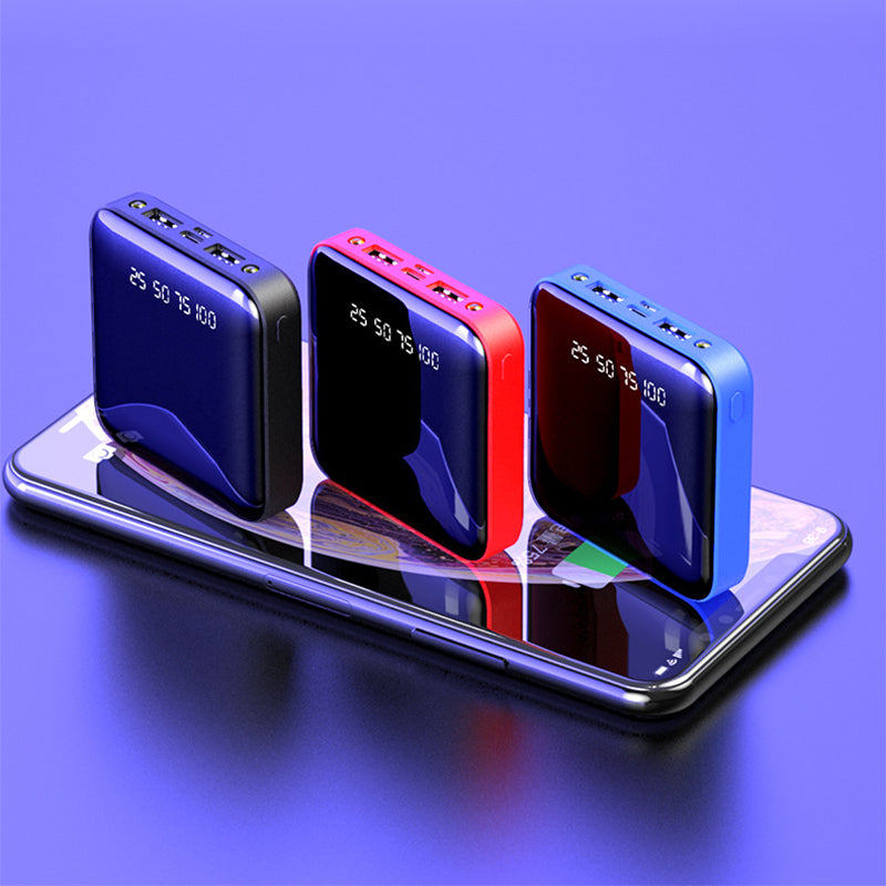 20000mAh Mini Power Bank With Mirror Display