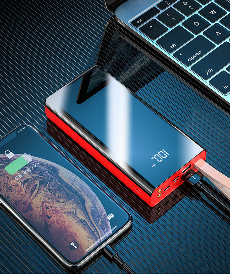 Mirror Display Large Capacity Power Bank
