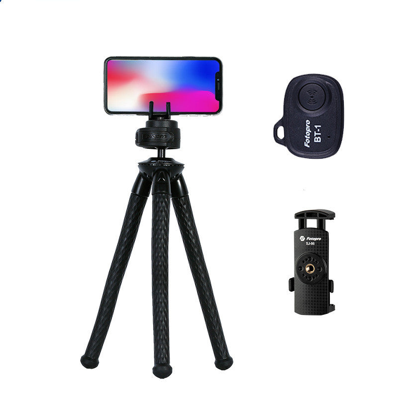 Apple-Compatible Octopus Mobile Phone Tripod Stand