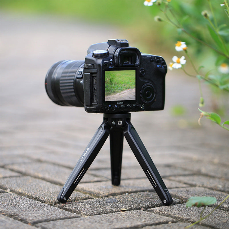 Compatible With Apple Mobile Phone Metal Mini Desktop Tripod