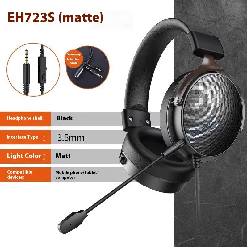 Wired Noise Cancelling Gaming Headphones For E-Sports