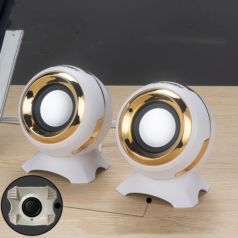 Stereo Mini Multimedia Speakers for Laptop Desktop Office Home Use