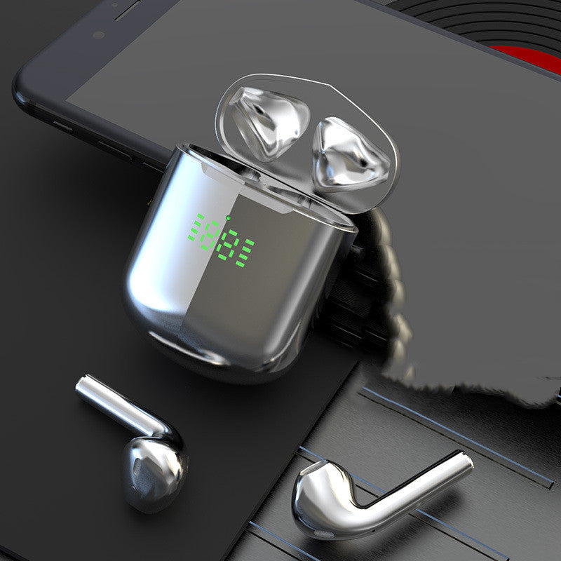 Bluetooth 5.0 Headset With Digital Display