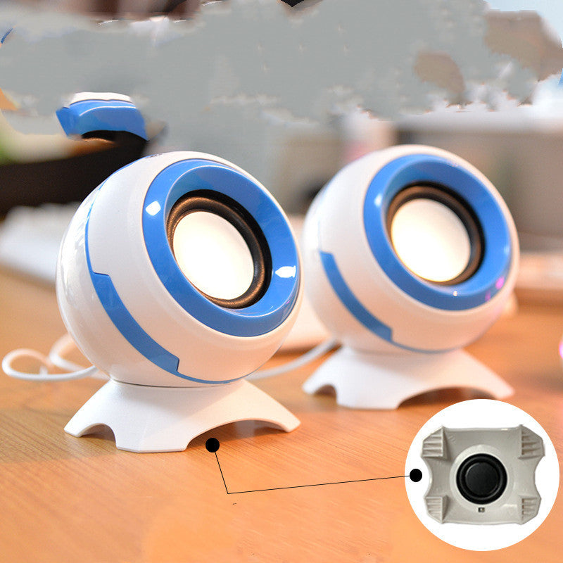 Stereo Mini Multimedia Speakers for Laptop Desktop Office Home Use
