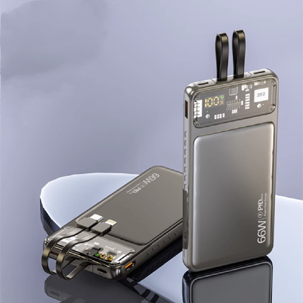 66W Super Fast Charge 20000mAh Large Capacity Power Bank