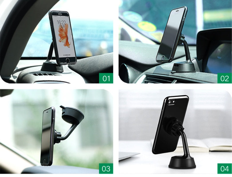 Universal Magnetic Suction Cup Car Phone Mount Bracket