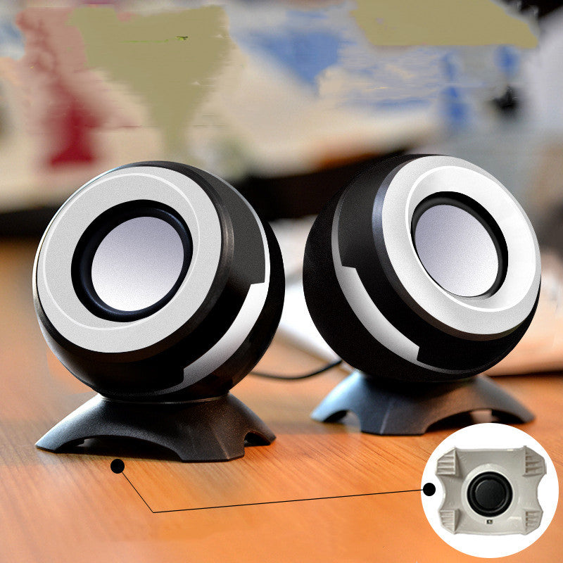 Stereo Mini Multimedia Speakers for Laptop Desktop Office Home Use