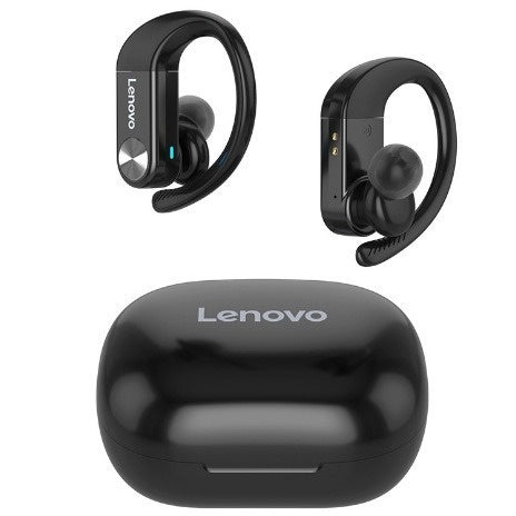Noise Cancelling Waterproof Sweatproof Ear Hook Bluetooth Headphones