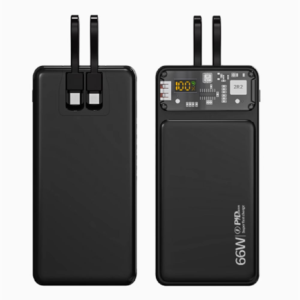 66W Super Fast Charge 20000mAh Large Capacity Power Bank