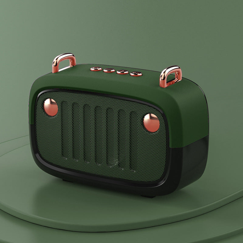 Portable Mini Outdoor Speaker with Subwoofer And Card Support