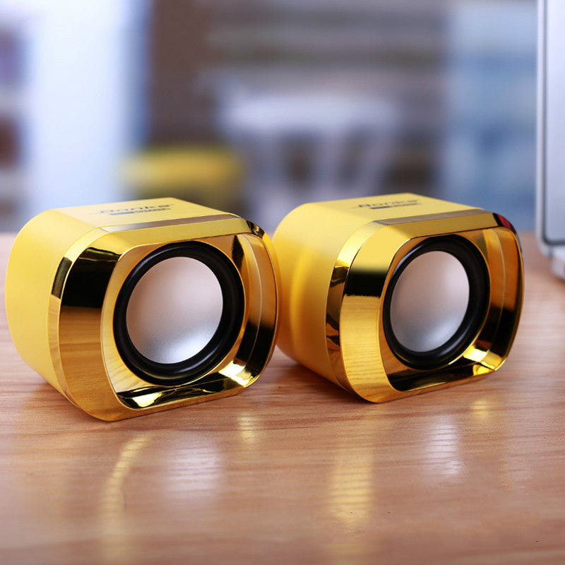 Bonks DX12 USB Mini Subwoofer Speaker for Laptop Desktop And Mobile Use
