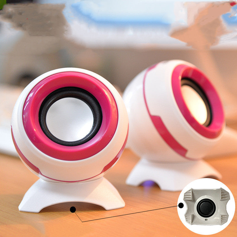 Stereo Mini Multimedia Speakers for Laptop Desktop Office Home Use