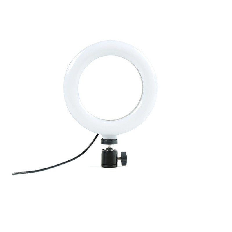 Apple-Compatible Live Ring Fill Light with Desktop Tripod And Bluetooth Set