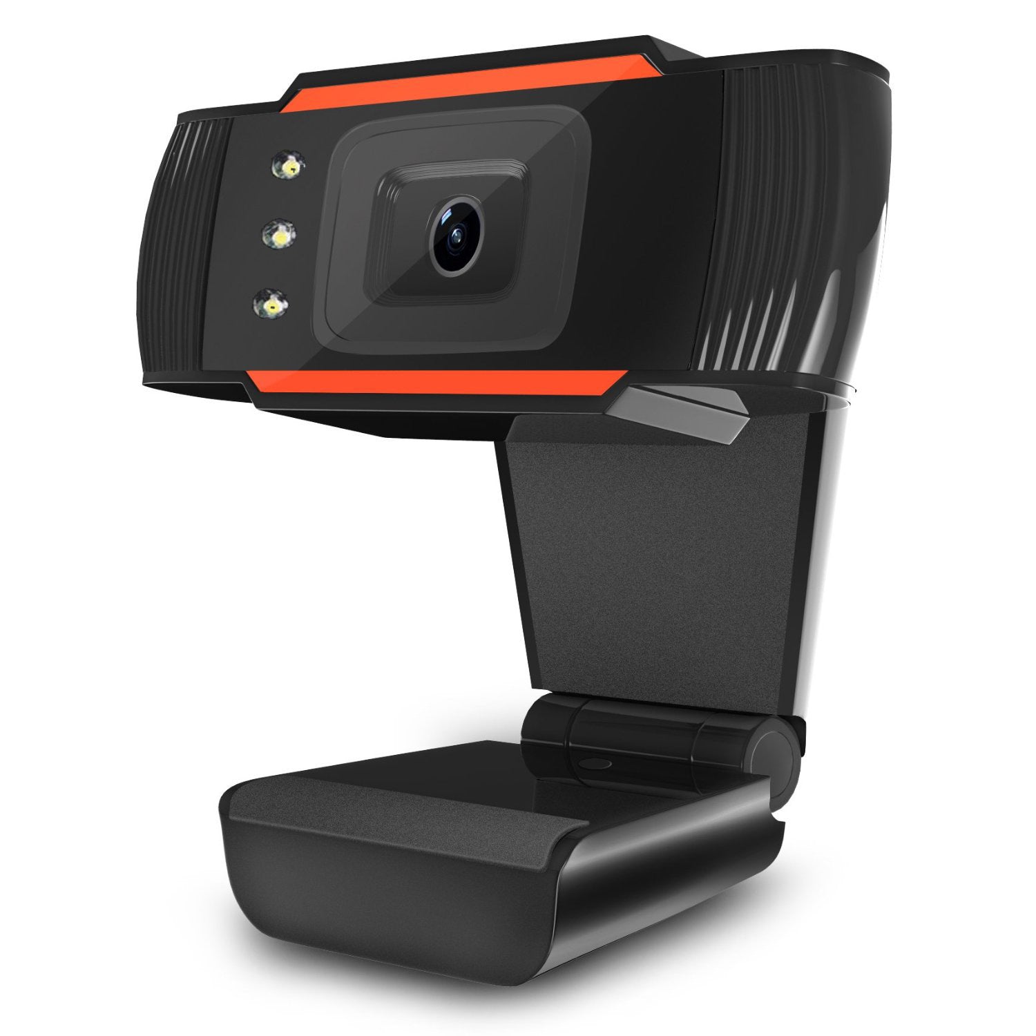 USB HD Webcam with LED Fill Light And Adjustable Brightness