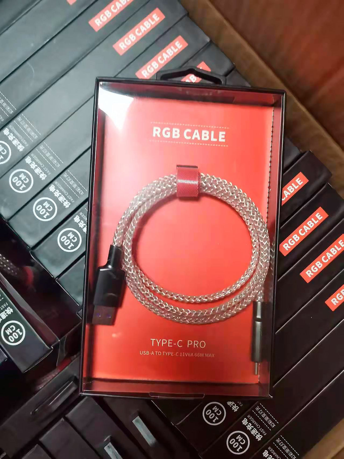 RGB Super Fast Charging Data Cable