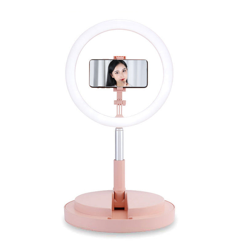 10-Inch Dimmable LED Ring Light with Tripod for YouTube Vlogging And Photography