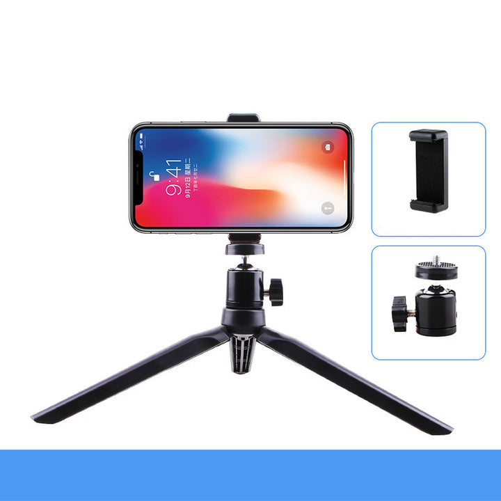 Compatible with Apple, Mobile Phone Live Broadcast Bracket Flat Tripod