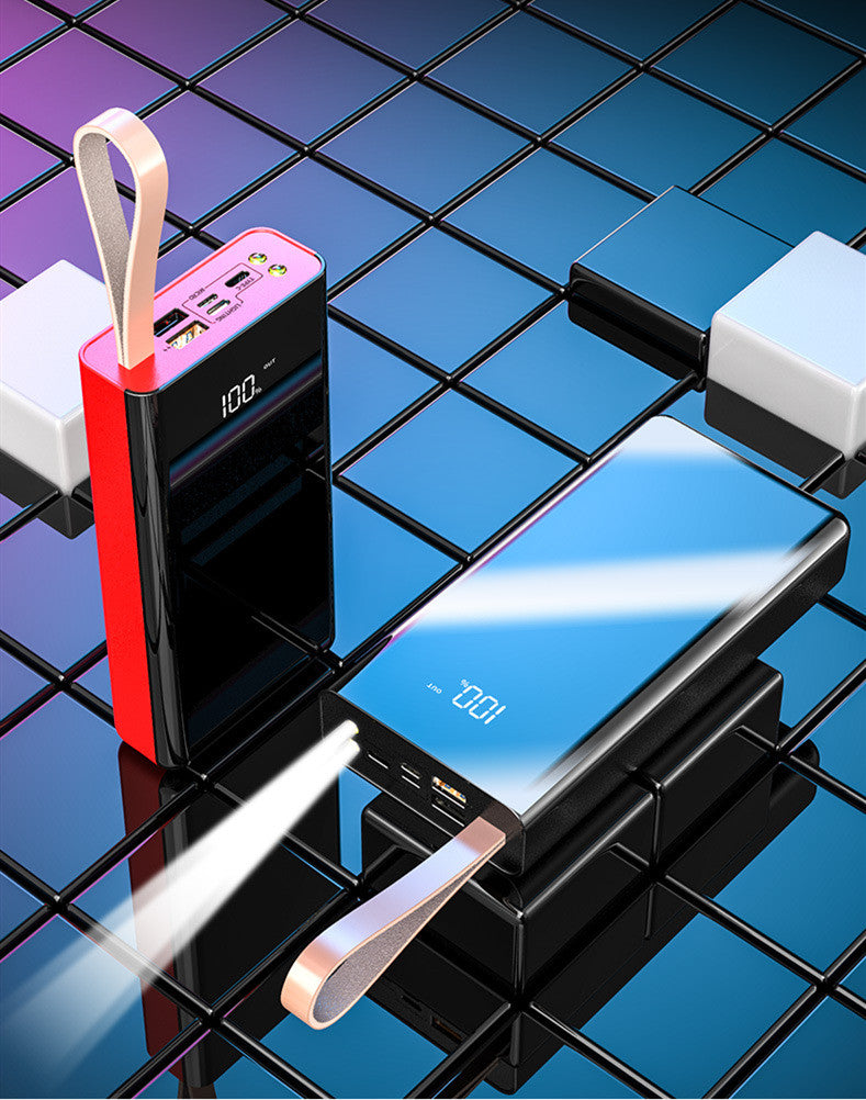 Mirror Display Large Capacity Power Bank