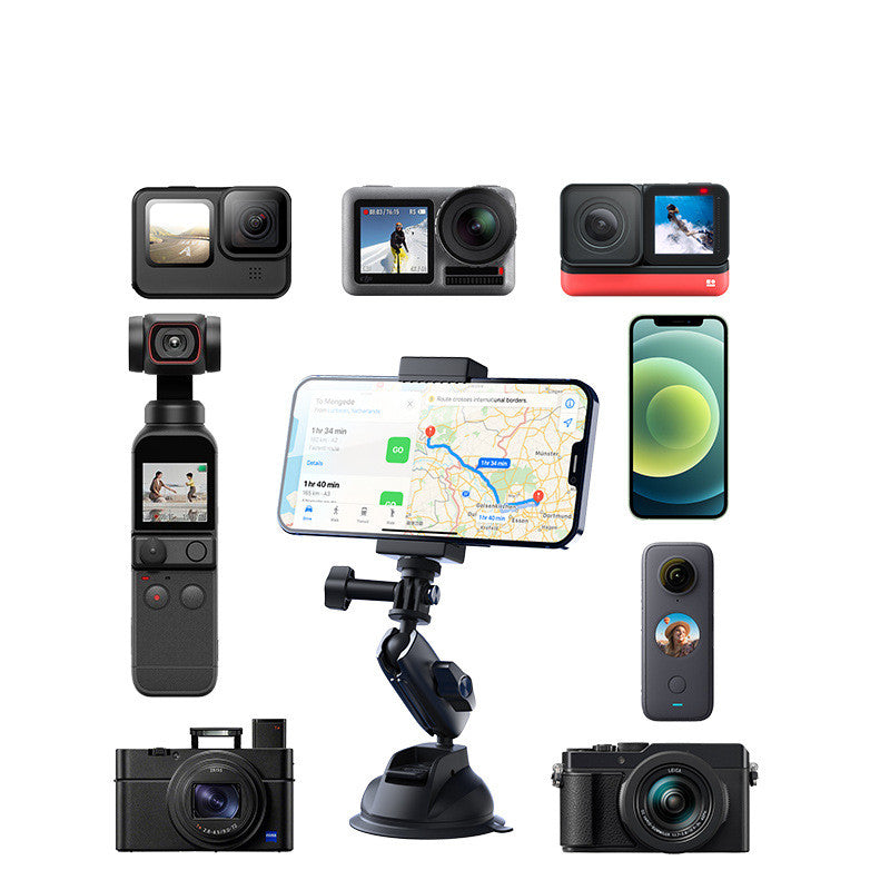 Foldable Suction Cup Car Phone Holder