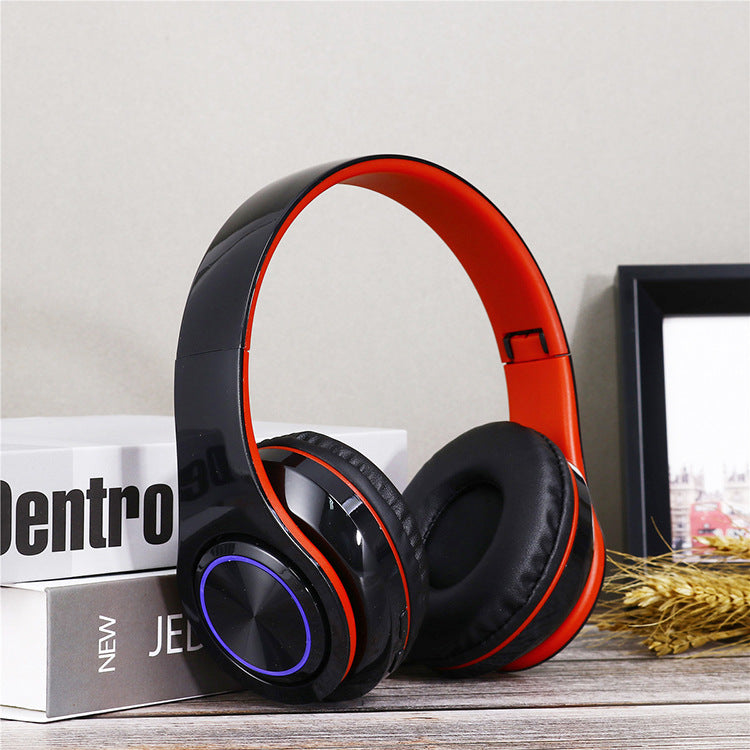 Portable Wireless Headphones Strong Bass Noise Cancelling Bluetooth Earphones