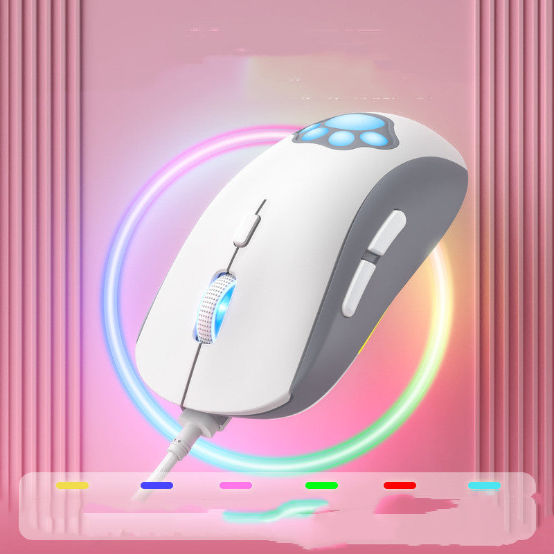 Silent Wired Mouse E-sports Game Desktop