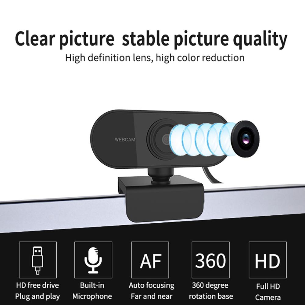 Autofocus HD USB Webcam for PC And Streaming
