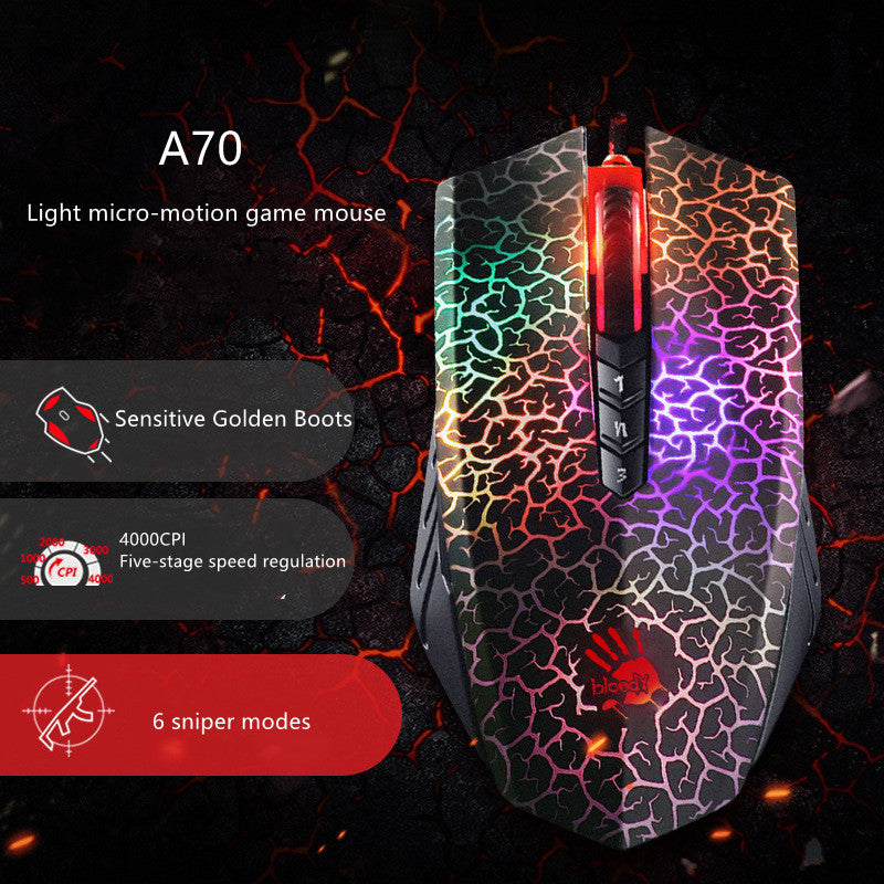 Wired E-Sports Gaming Mouse