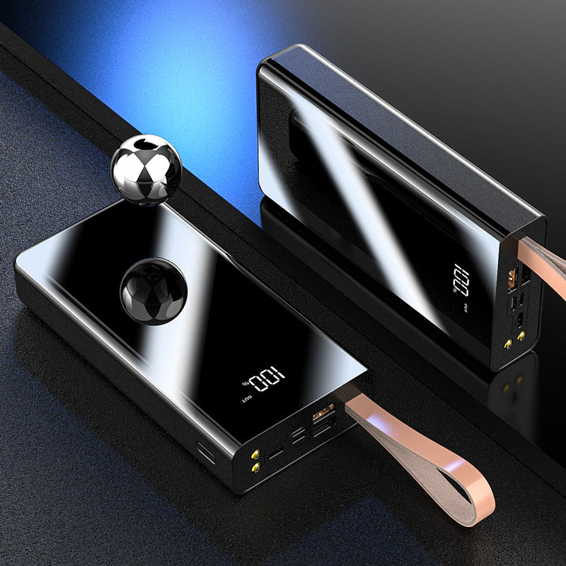 Mirror Display Large Capacity Power Bank