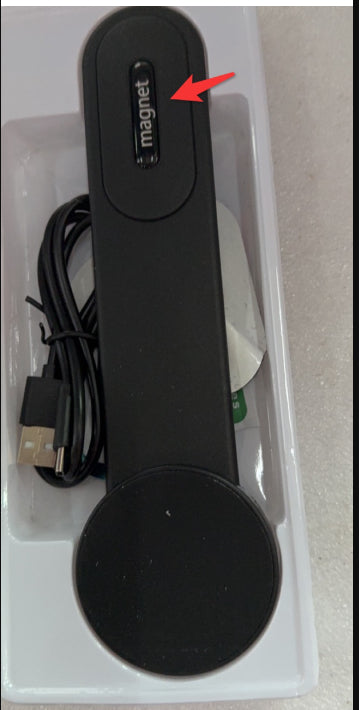 15W Magnetic Bendable Car Phone Holder With Wireless Charger Dash Mount